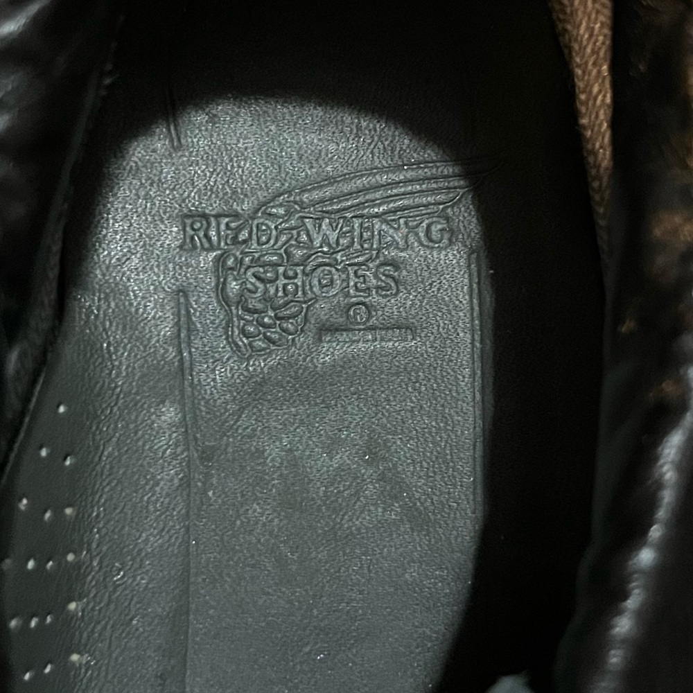 Red Wing Shoes Black Leather Oxfords Size 9 1/2 EEE - Picture 2 of 8